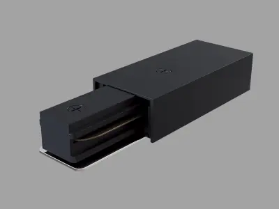 Track Lighting Accessory Track TRA001B-11B Maytoni Technical Free 3D model