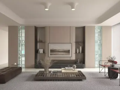 Living Room Scene 14 3D model