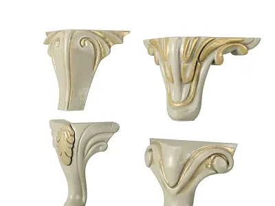Classic small legs 3D model