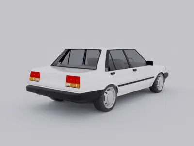 Toyota Corolla KE80 3D model