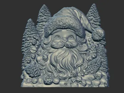 sanda decor cnc model 3D print model