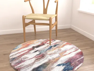 Rugs No 389 Low-poly 3D model