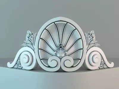 Element 8 ornate crown 3D model