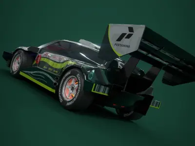 Escudo Grand Vitara Pikes Peak Gran Turismo Low-poly 3D model