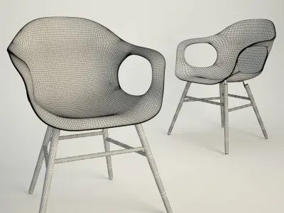 Elephant chair 3D model