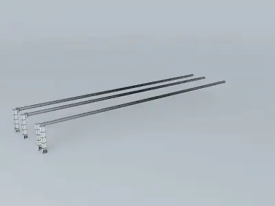 Warehouse Ventilation System Free 3D model