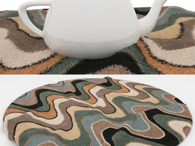 Rugs No 115 Low-poly 3D model