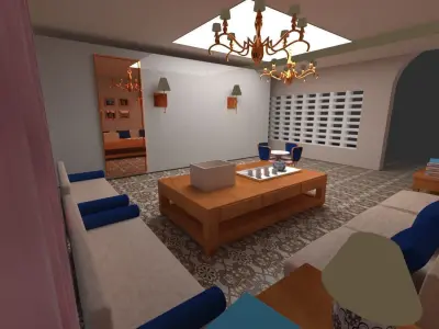 booth design 3D model get