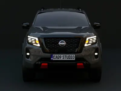 2024  Nissan Navara  3D model