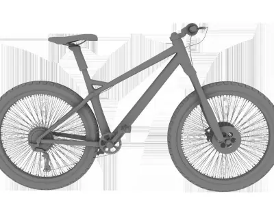 mountain bike 3D model