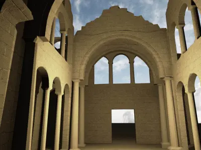 Alahan Monastery 3D model