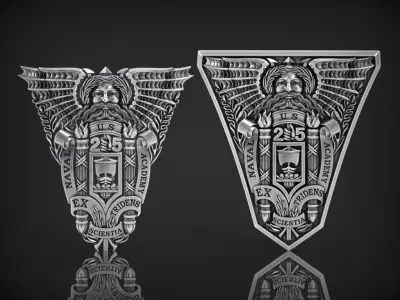 Bas-relief for the United States Ring 2025 3D print model