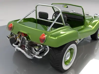 Volkswagen Buggy 3D model