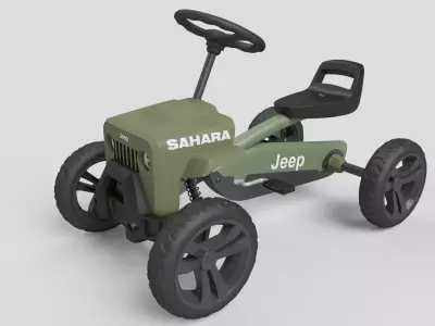 berg jeep sahara 3D model