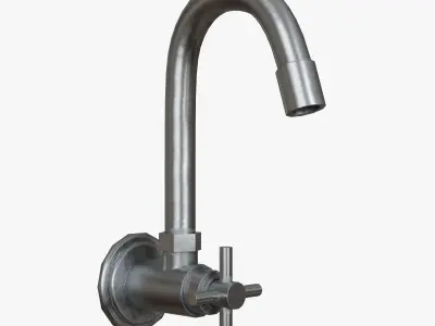 Sink Tap Low-poly 3D model purchase