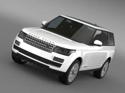 Range Rover Vogue SE TDV6 L405 3D model