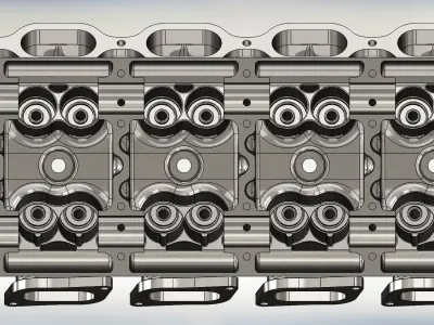 Engine Head 3D model