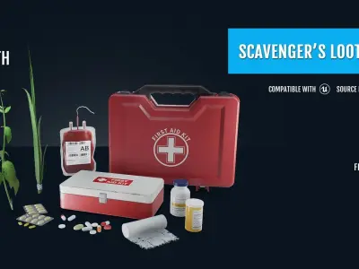 Scavengers Loot Pack - Complete Pack Low-poly 3D model