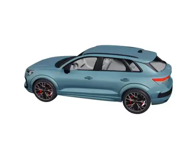 Audi Q3 2026 3D Model  Modern Compact Luxury SUV 3D model