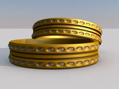 Rings 3D model