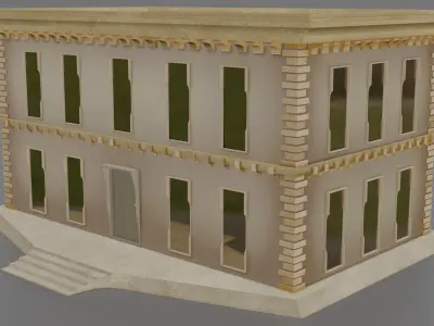 Free House Free low-poly 3D model