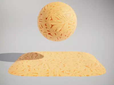 Rattan Woven HQ PBR Textures Set Texture