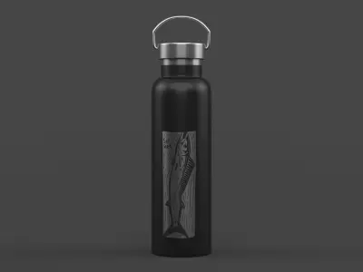 Water Bottle 3D model