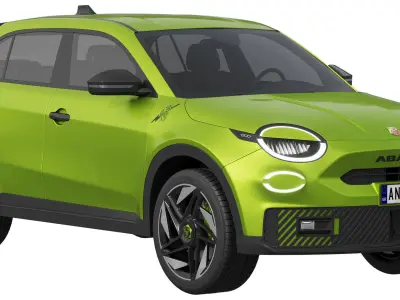 Fiat 600e Abarth 3D model