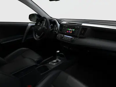 Toyota RAV 4 2017  Adventure Interior 3D model