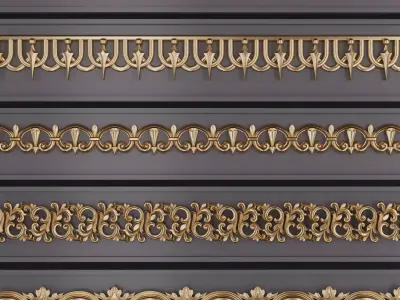 Trim Ornament 130 3D model