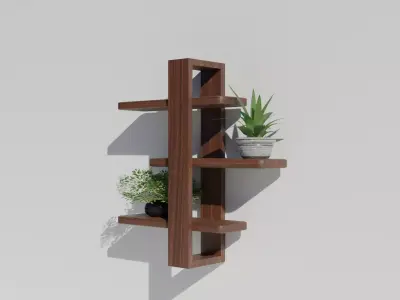 Shelve shelf 3D model