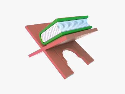 Holy Quran  3D model