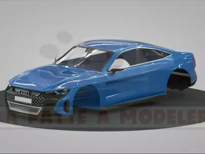 Audi GT Concept LPAM 3D model