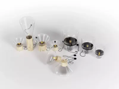 floor lamp bulb 3D model