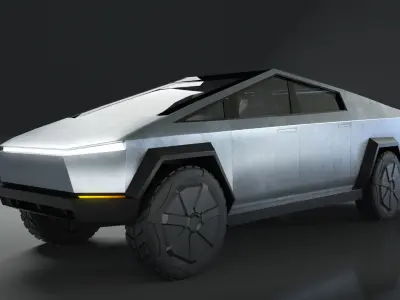 Tesla Cybertruck 3D model