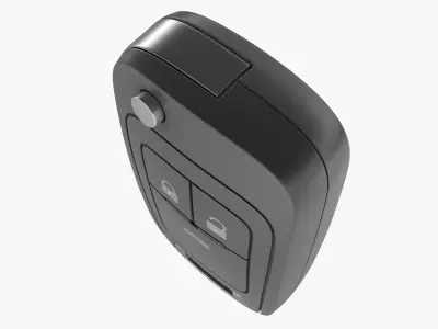 Car Key Low-poly 3D model