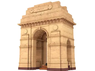 India Gate  3D model