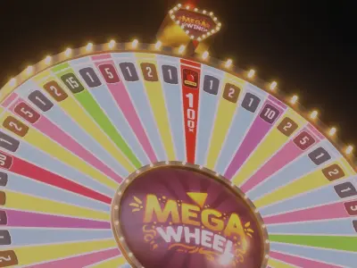 Wheel Of Fortune - Casino 3D model