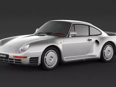 Porsche 959 3D model