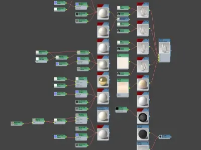 HM Stoneware Vase 3 - Light Beige - Decorative Vase 3D model