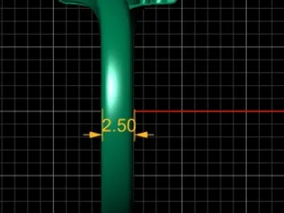 SINGLE DIAMOND SOLITAIRE RING 3D PRINTABLE MODEL 3D print model