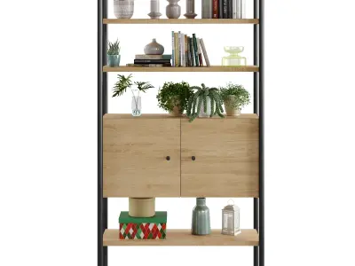 Woodman - Jugend Bookcase 3D model