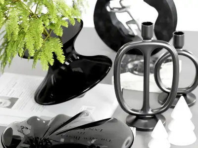decorative set31 3D model purchase