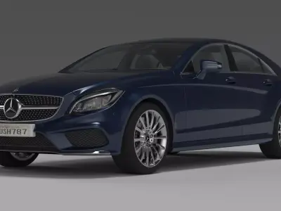 Mercedes CLS 500 3D model
