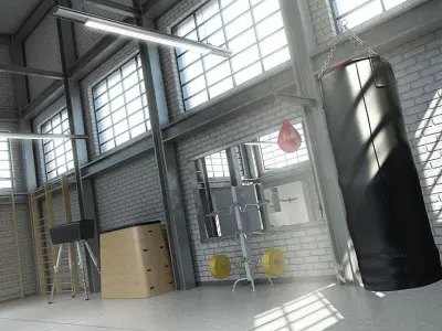 Archmodels vol 27 - gym and fitness accessories 3D model