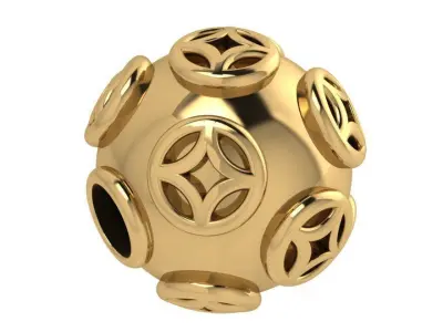 Star Pendant 3687 3D print model