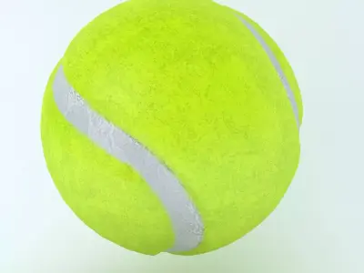 TENNIS BALL  Low-poly 3D model