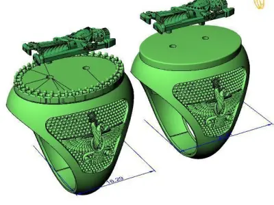 Cyrus Ring 3D print model