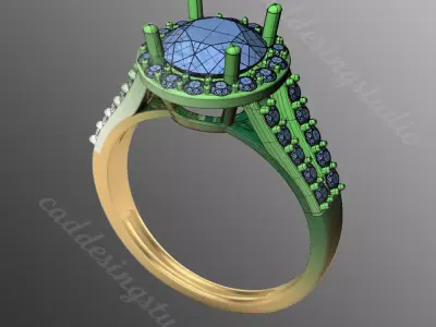 Ring bi107 3D print model