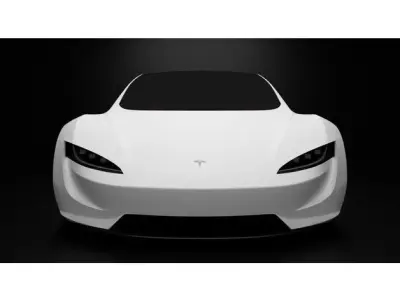2020 Tesla Roadster 3D print model